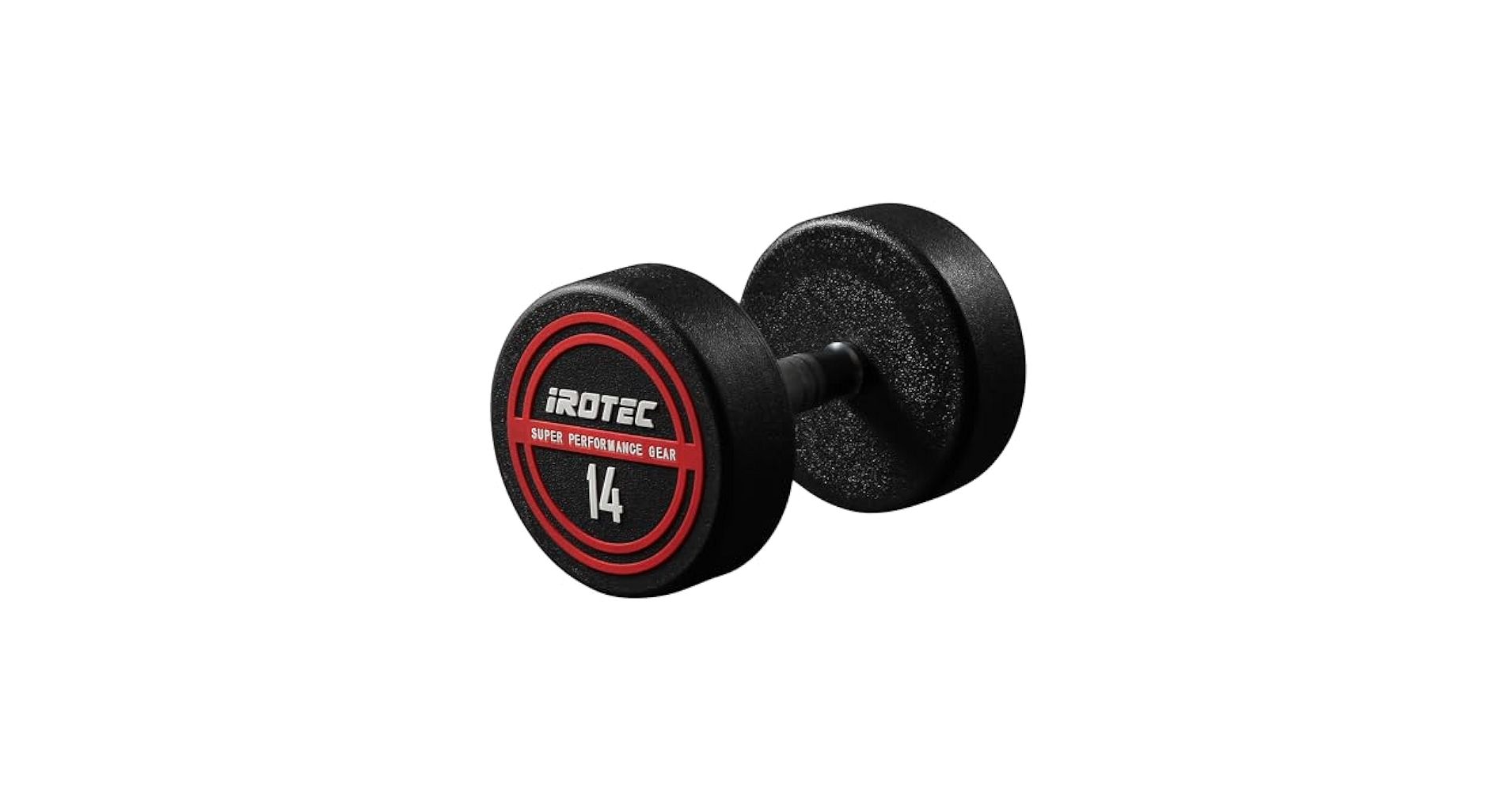 ダンベル　アイロテック　IROTEC IROTEC ラバーダンベル IROTEC(アイロテック)ジムダンベル 14KG